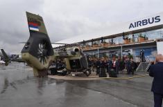 Minister Vulin at the Paris Air Show: Serbian armament on the most modern systems
