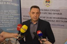 Minister Vulin: Only united can we solve our national issue