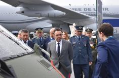 Minister Vulin at the Paris Air Show: Serbian armament on the most modern systems
