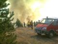 Army helps in extinguishing fires