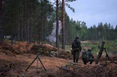 Successful firings of the Serbian Armed Forces at the Luga firing range near St. Petersburg