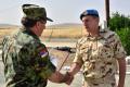 General Dikovic visited the SAF members in the mission in Cyprus