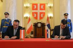 Agreement on military cooperation between Serbia and Austria