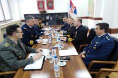 Regular bilateral defence consultations with Turkey