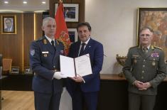 Ministar Gašić uručio ukaze o unapređenjima i postavljenjima na nove dužnosti