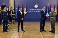 Decorations Presented to Members of the Ministry of Defence and Serbian Armed Forces