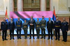 Commissioning ceremony for new officers of Serbian Armed Forces