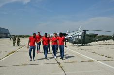 “Red Star” First Team Members Visited the Guard and 204th Air Brigade