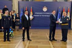 Uručena odlikovanja pripadnicima Ministarstva odbrane i Vojske Srbije