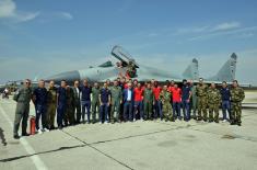 “Red Star” First Team Members Visited the Guard and 204th Air Brigade