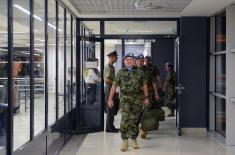 Welcome for the Peacekeepers from the Central African Republic