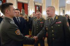 Sergeant First Class Ristić the Winner of the Recognition the “Noblest Deed of the Year”