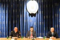 Press Conference of the Minister of Defence