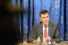 Press Conference of the Minister of Defence