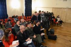 Press Conference of the Minister of Defence