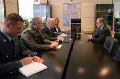 Meeting between State Secretary Živkovic and Ambassador of Argentina Zawels