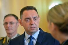 Ministar Vulin: Samo stabilna i sigurna Srbija može da vodi računa o pripadnicima službi bezbednosti