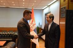 Minister Djordjevic meets the Iranian Ambassador