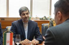 Minister Djordjevic meets the Iranian Ambassador