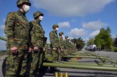 Gun salute fired to mark Days of Belgrade