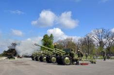 Gun salute fired to mark Days of Belgrade