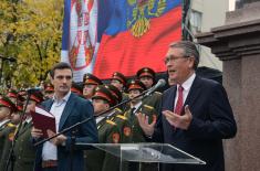 Memorial Plaque Unveiled in Memory of the Russian Alexandrov Ensemble