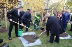 Memorial Plaque Unveiled in Memory of the Russian Alexandrov Ensemble