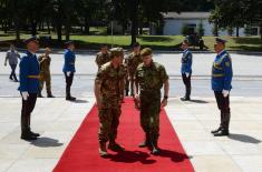 Meeting with Commander of Italian Command for Joint Operations