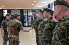 Meeting with Commander of Italian Command for Joint Operations