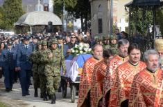 Сахрањен потпуковник Мирослав Перишић