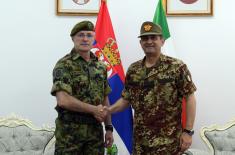 Meeting with Commander of Italian Command for Joint Operations