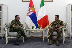 Meeting with Commander of Italian Command for Joint Operations