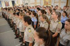 Liturgy and prayer service for final year cadets