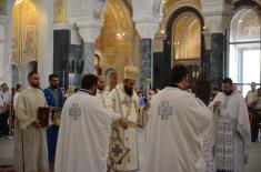 Liturgy and prayer service for final year cadets