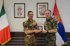 Meeting with Commander of Italian Command for Joint Operations