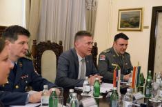 Separate Bilateral Defence Consultations Held with Austria and Hungary