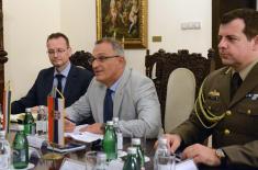 Separate Bilateral Defence Consultations Held with Austria and Hungary