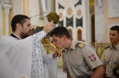 Свечана литургија и молебан за кадете завршне године