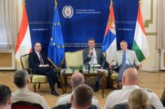 Separate Bilateral Defence Consultations Held with Austria and Hungary