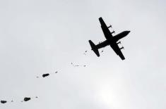 Serbian and American Paratroopers Carried Out the Jumps