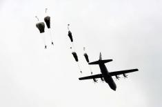 Serbian and American Paratroopers Carried Out the Jumps