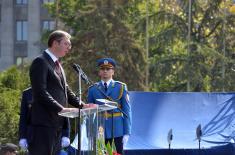 President Vučić: Youngest officers – echelon of freedom and sovereignty of our homeland