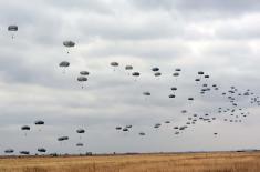 Serbian and American Paratroopers Carried Out the Jumps