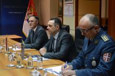 Meeting of the Minister of Defence with the Minister of Tourism of Greece