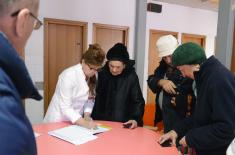 Minister Vulin: Great confidence in military health