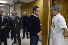 Minister Vulin: Great confidence in military health