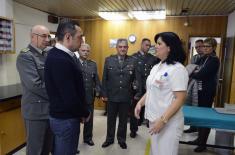 Minister Vulin: Great confidence in military health