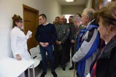 Minister Vulin: Great confidence in military health