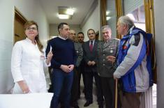 Minister Vulin: Great confidence in military health