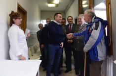 Minister Vulin: Great confidence in military health